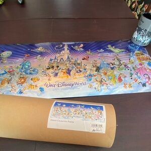 Disney art poster “Where Dreams Come True”